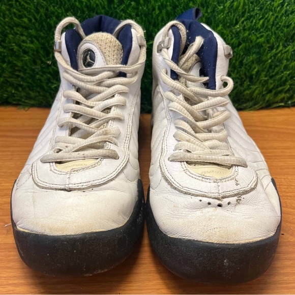 Jordan Pro Jumpman White Midnight Navy - Picture 8 of 12